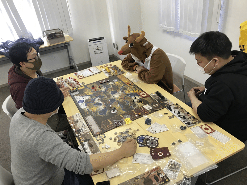 年最後のロングバージョンのボドゲ会 バブ支部スタッフ Note 年最後のロングバージョンのボドゲ会 バブ支部スタッフ Note