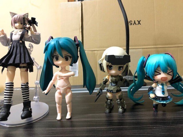 初音ミク 2体セット ねんどろいど オビツろいど miho@34DOLLS☆月曜まで出品中 on X: 