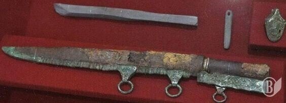 古きヴァイキング鉤斧 漢威 剣鉈 劈刀 鉈 狩猟 古兵器 武具 時代物