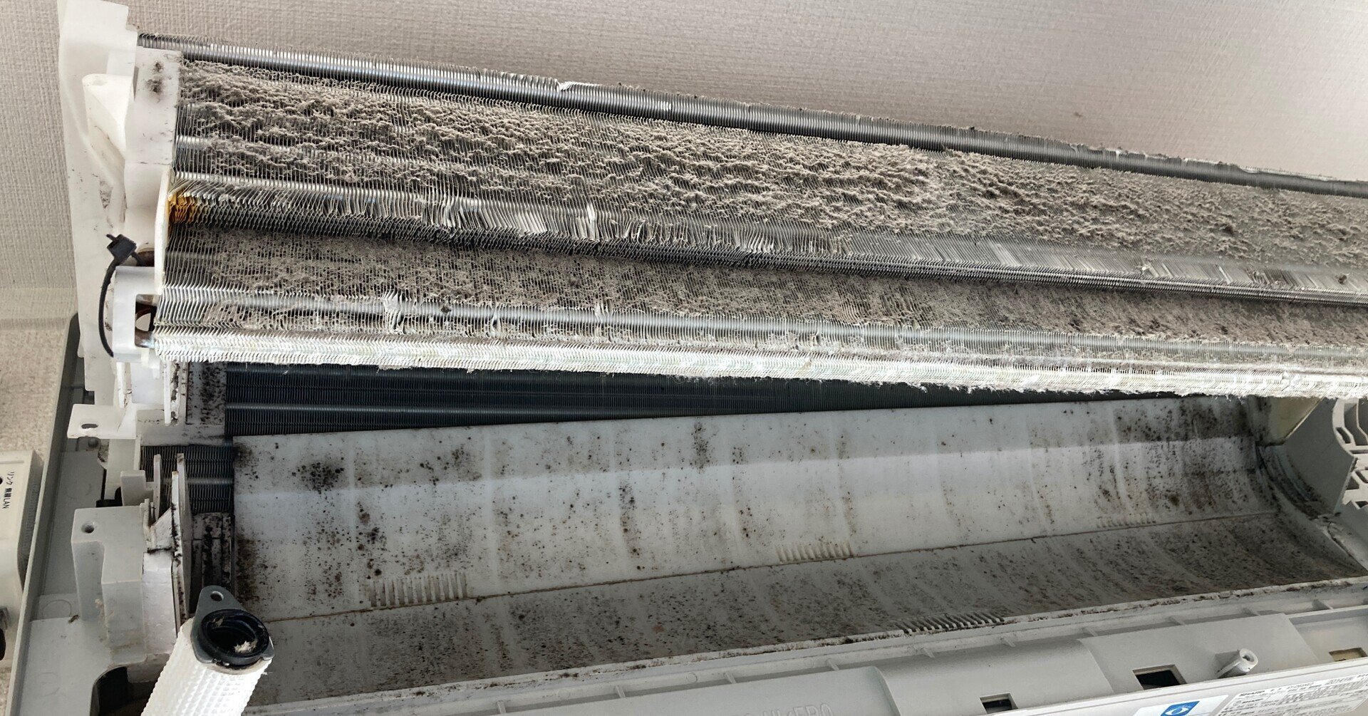 シャープ プラズマクラスターのお掃除エアコン分解したらとんでもない汚れだった クリーンハンター Note シャープ プラズマクラスターのお掃除エアコン分解したらとんでもない汚れだった クリーンハンター Note