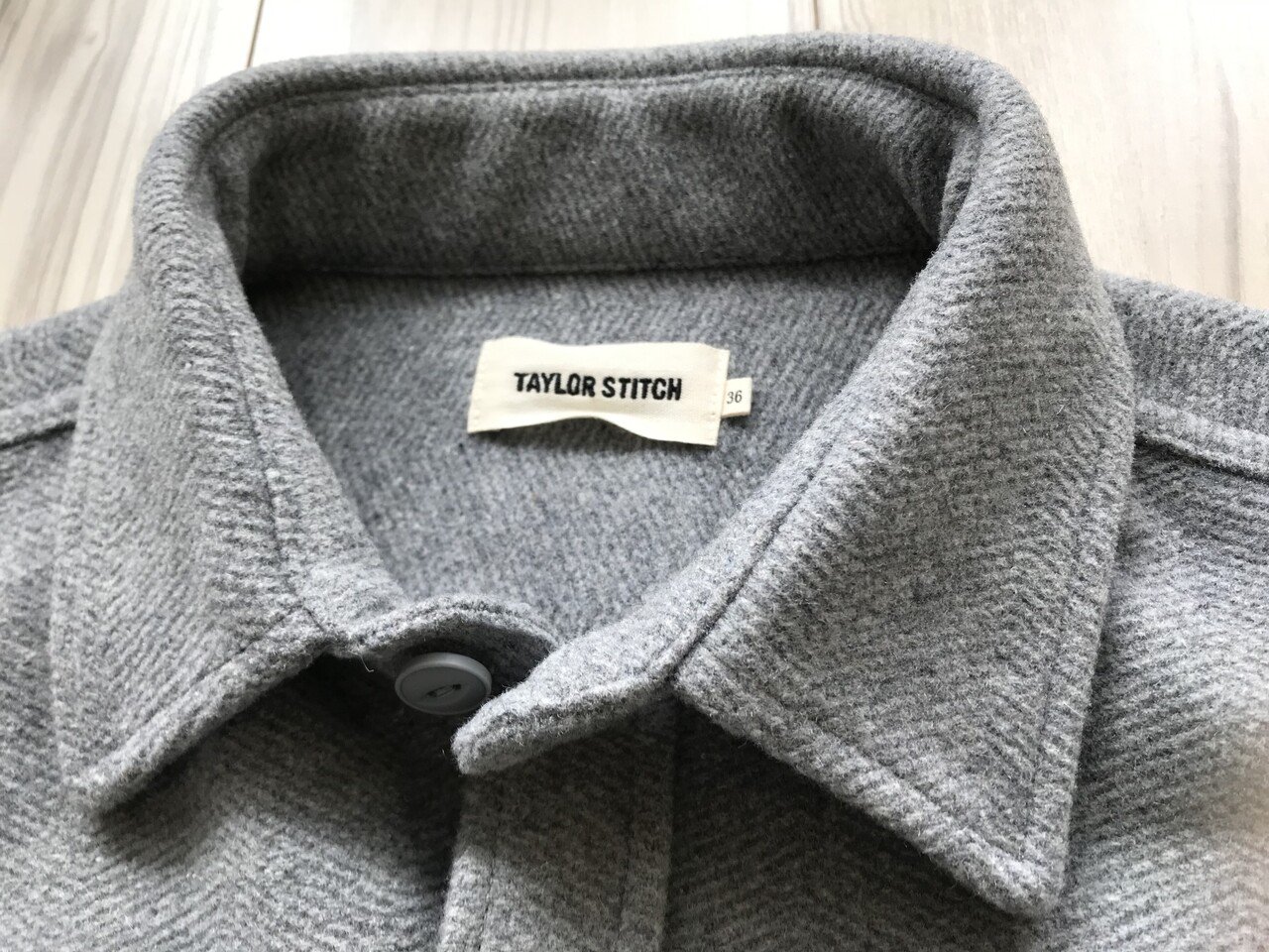【まとめ割中】TAYLOR STITCH ジャケット2種 Taylor Stitch : The Maritime Shirt Jacket (Heather Ash Weave