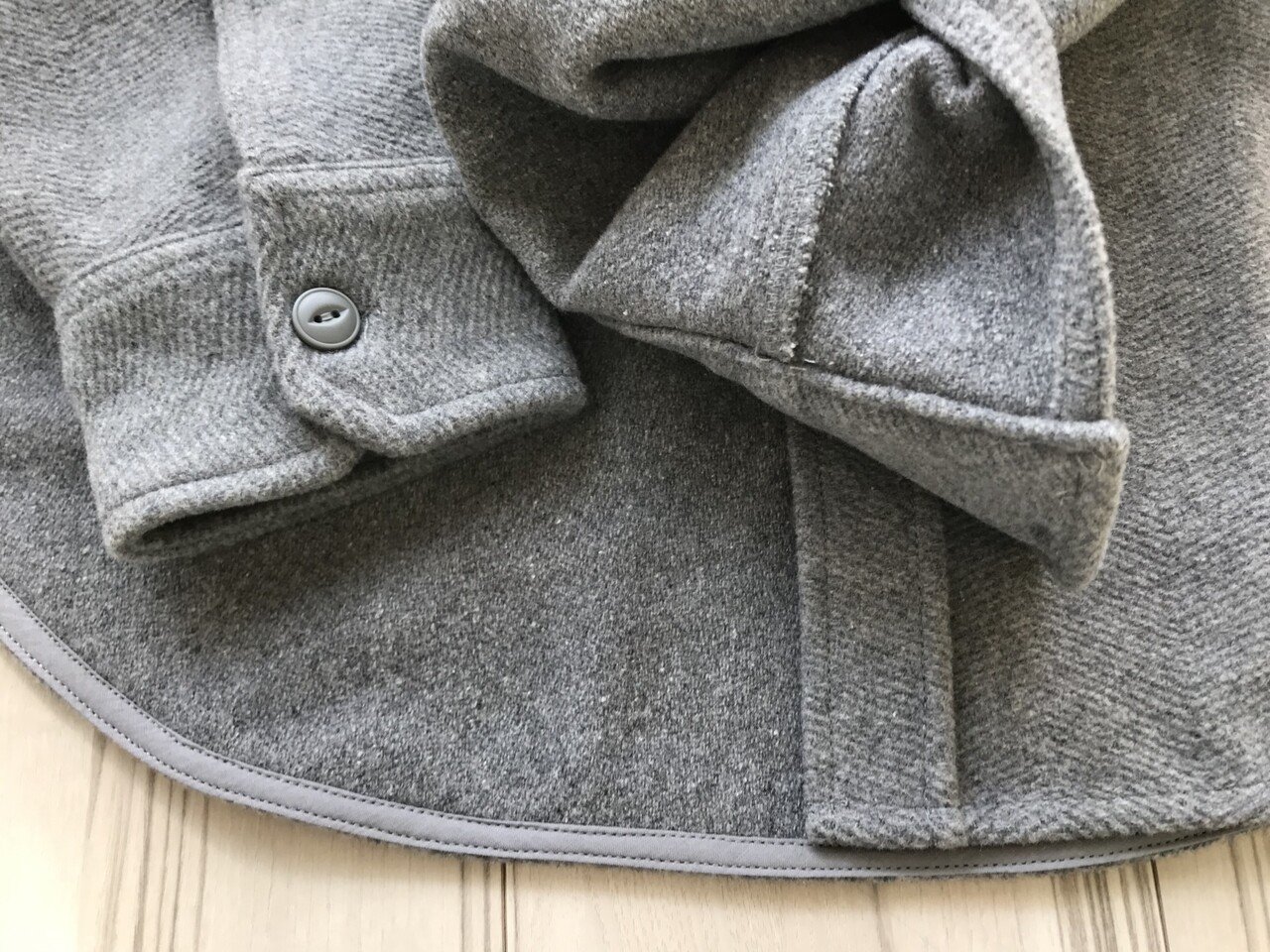 Taylor Stitch : The Maritime Shirt Jacket (Heather Ash Weave