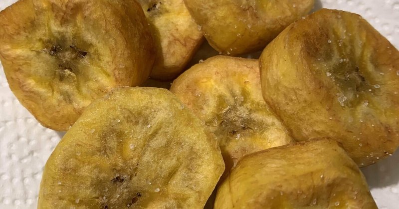 コロンビア料理 揚げバナナ Platanos Maduros Fritos モモコ Note コロンビア料理 揚げバナナ Platanos Maduros Fritos モモコ Note