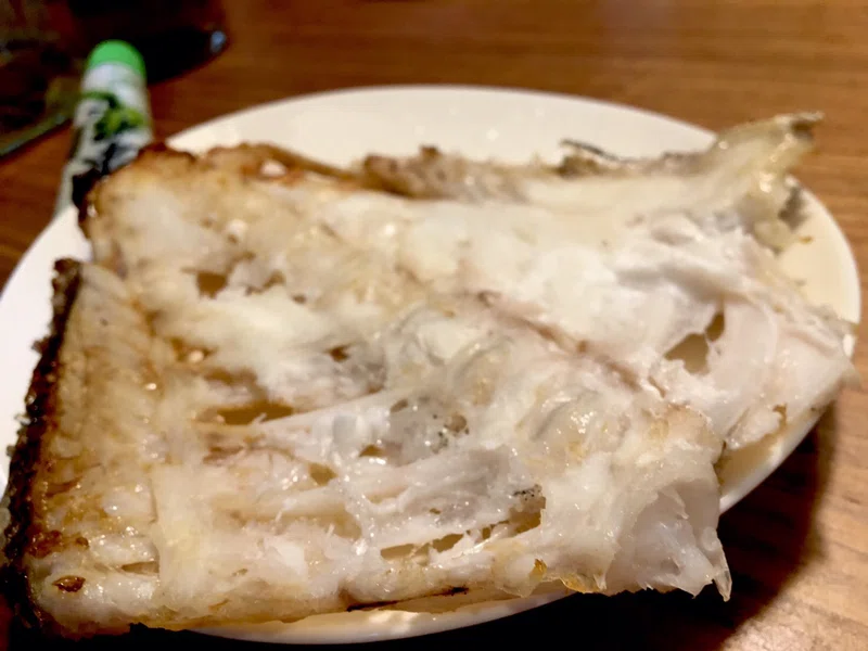 鯛の中骨の塩焼き Shinmr Note