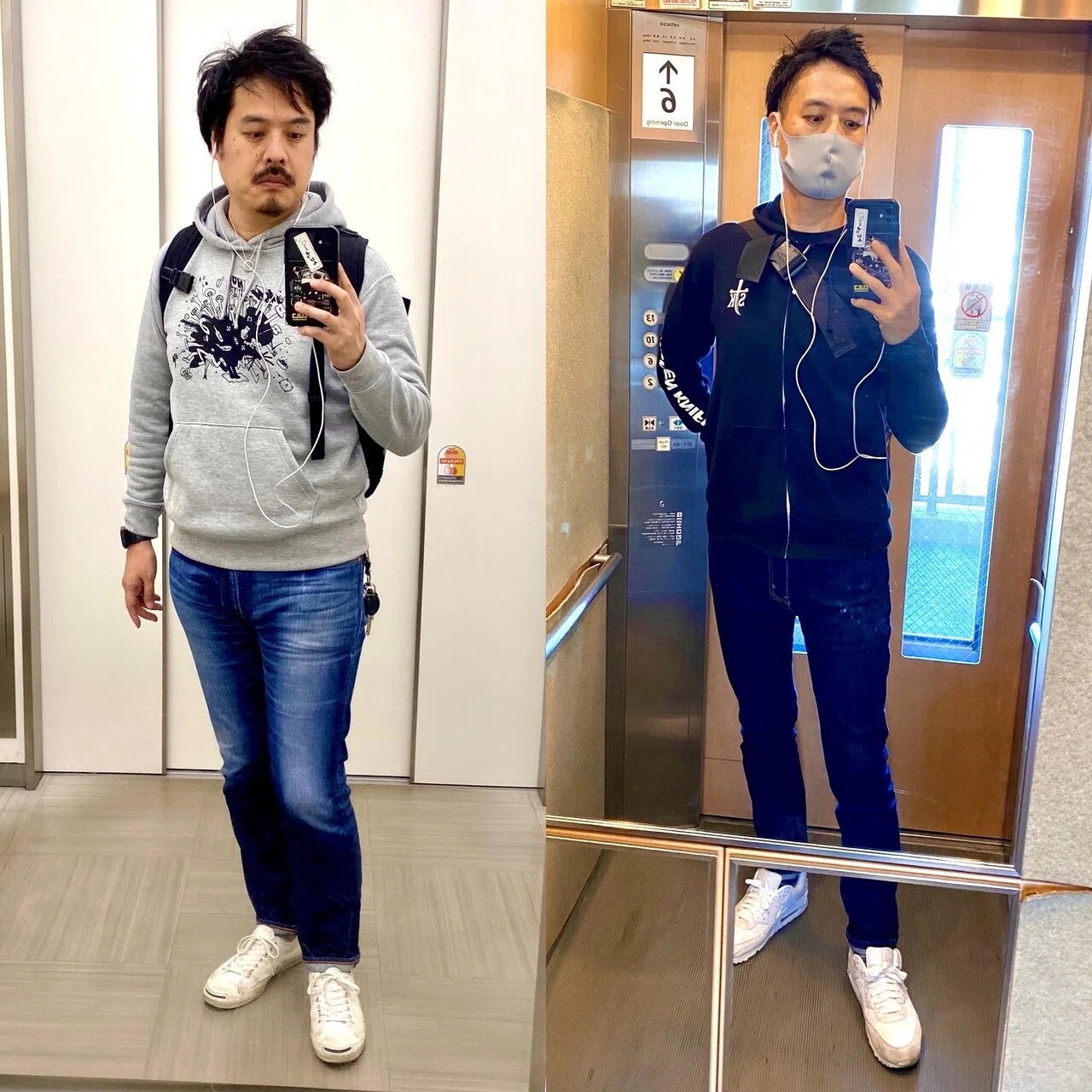 186.5cm、96kg→76.5kg(現在は73kg前後)｜よよよっぴん
