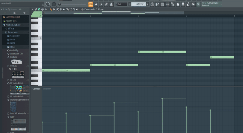 Dawソフト Fl Studio 操作方法解説 ベロシティとは いちご太郎 Fl Studio楽曲制作どころじゃなくなった件 Note