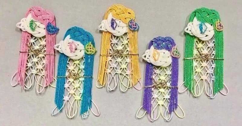 水引アマビエの作り方 Feuille Note 水引アマビエの作り方 Feuille Note