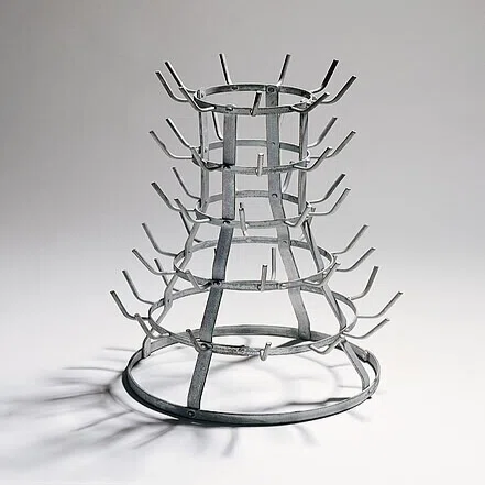 フランスアンティーク鉄製ボトルドライヤー ボトルラック マルセルデュシャン デュシャンのporte-bouteilles/ボトルラック（瓶乾燥器） | フランス