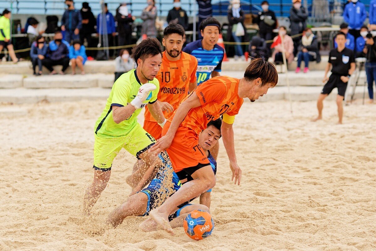第4回ビーチサッカー沖縄カップ Masaki Senko Note