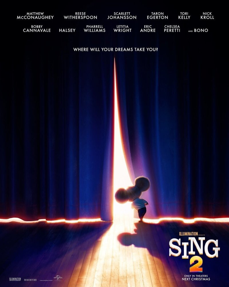 Sing2 の情報がついに解禁 動物たちのパフォーマンスがまた観られる ネジムラ アニメ映画ライター Note