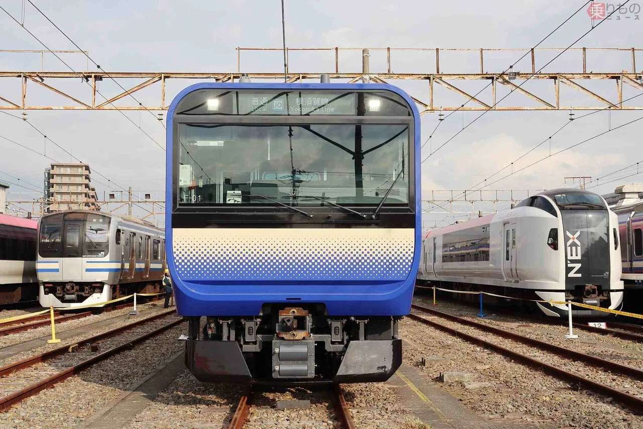横須賀・総武快速線の新型車両「E235系1000番台」の謎｜乗りもの