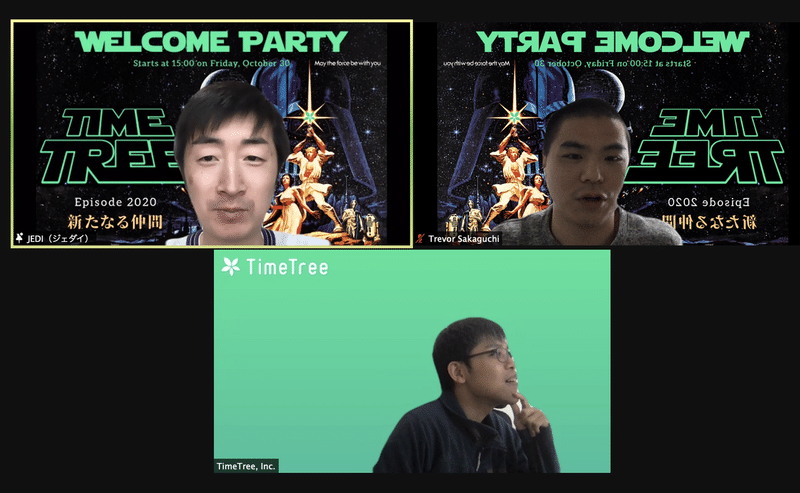 帰ってきたwelcome Party ようやく実現したオンライン歓迎会を振り返ります Timetree 公式note Note