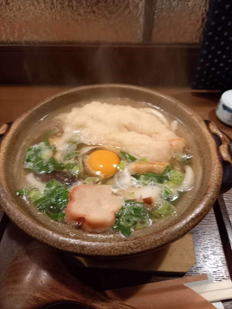 鍋焼きうどん