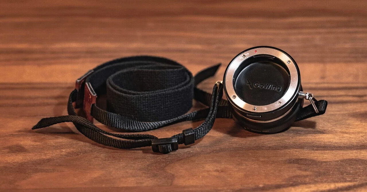 GoWing レンズホルダー・キャップ付き FUJIFILM Xマウントレンズ用