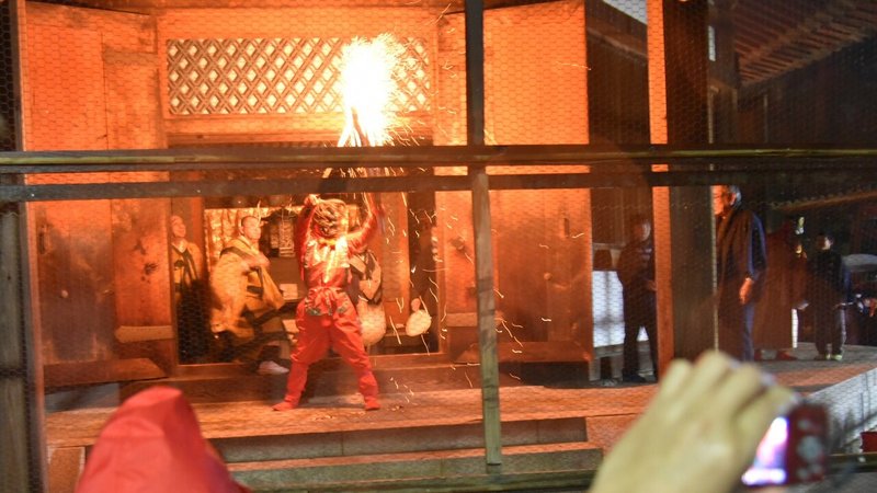 法隆寺西円堂修二会 2月1日 2月3日 法隆寺 薬師寺 東大寺修二会の 松明 と 鬼 の関係 Art And Movie Note