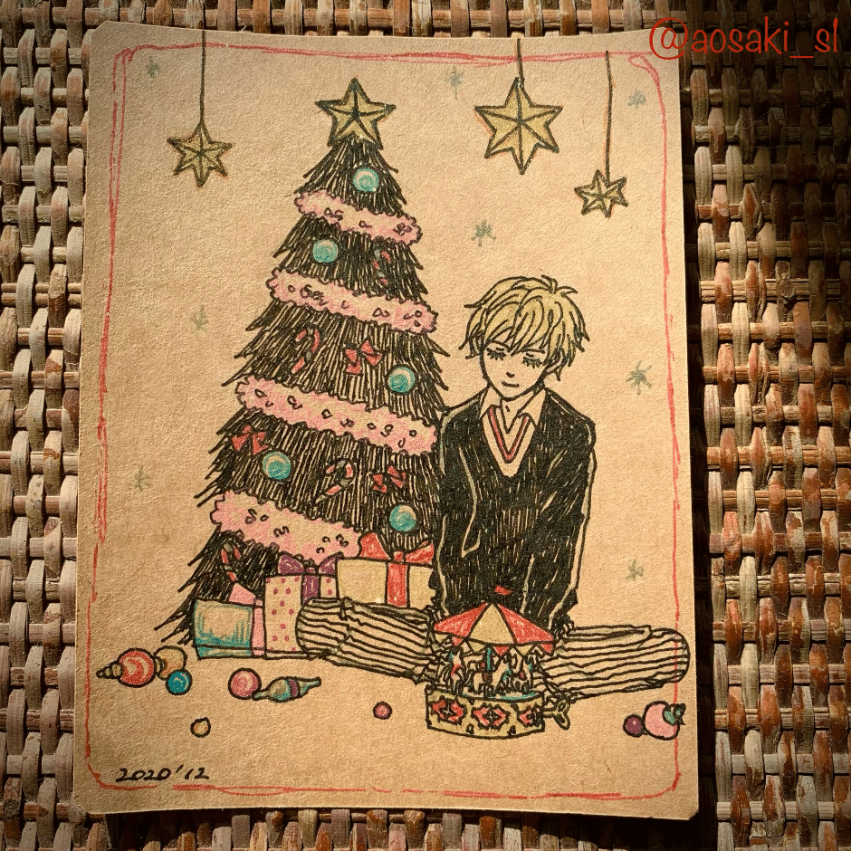 Merry Christmas 青咲 Note Merry Christmas 青咲 Note
