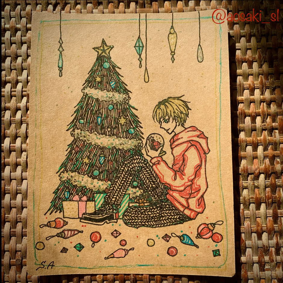 Merry Christmas 青咲 Note Merry Christmas 青咲 Note