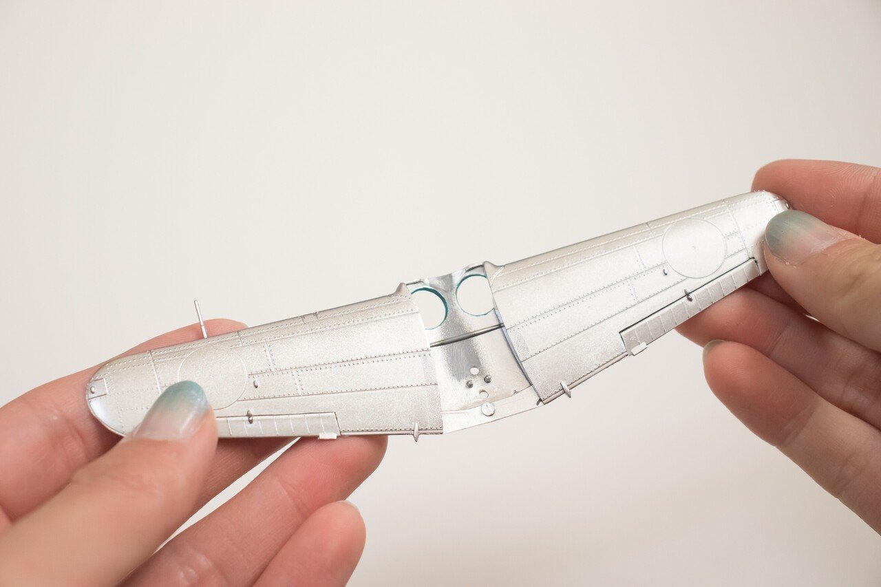プラモ】アリイ 1/72 隼一型甲 制作記 -3-|もんぶらん プラモ】アリイ 1/72 隼一型甲 制作記 -3-|もんぶらん