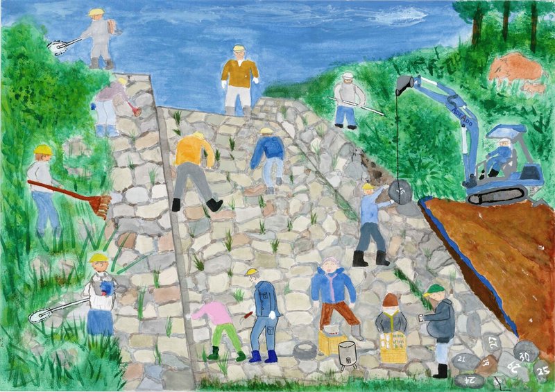身近な土木を描いてみよう 図画コンクール 公益社団法人土木学会 Note 身近な土木を描いてみよう 図画コンクール 公益社団法人土木学会 Note