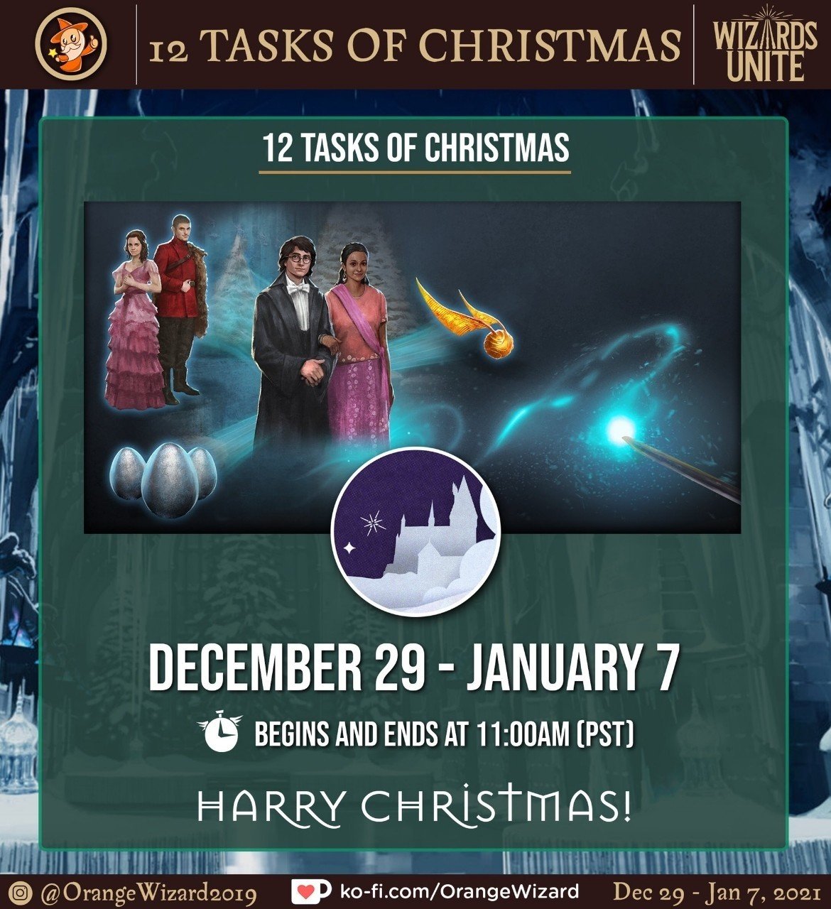 魔法同盟 年の クリスマスの12のタスク イベント K1platinum Note