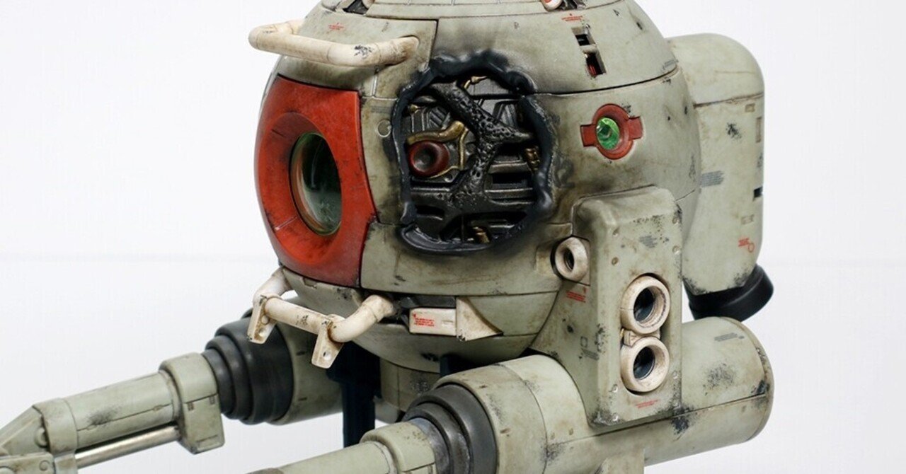 成型色 宇宙ウェザリング仕上げで制作する Mgボール Ver Ka ジンのガンプラ研究室 Note 成型色 宇宙ウェザリング仕上げで制作する Mgボール Ver Ka ジンのガンプラ研究室 Note