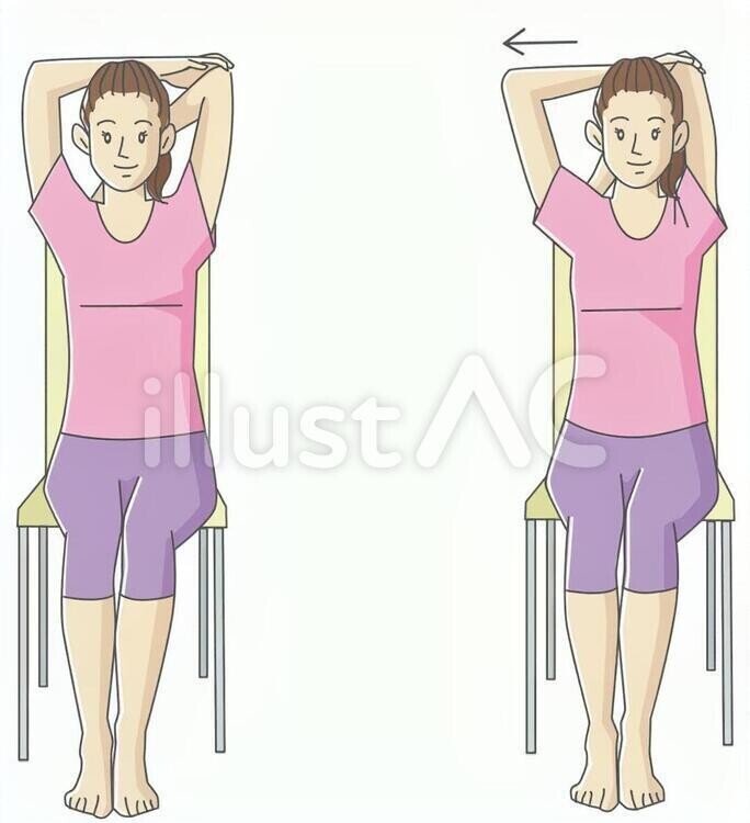 新イラスト素材 Illust Ac ストレッチ イラスト素材 Drown By Kana Note