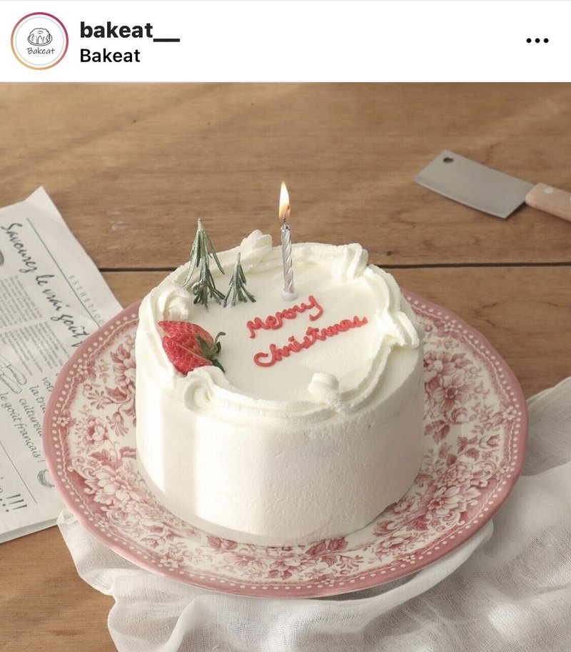 かわいすぎる 韓国クリスマスケーキ特集 韓国情報ジャーナル Llyouth トゥーユース Note