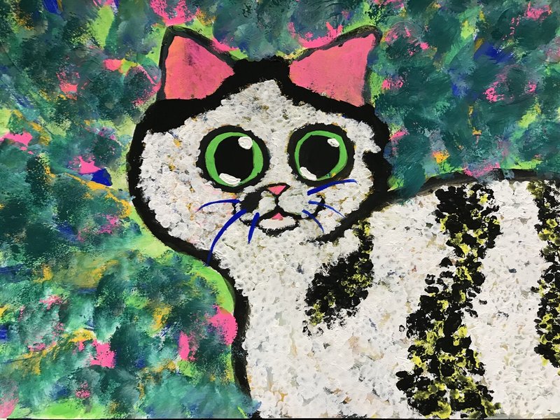 癒し系にゃんこ の イラスト と 猫の写真 ココ次郎 Note