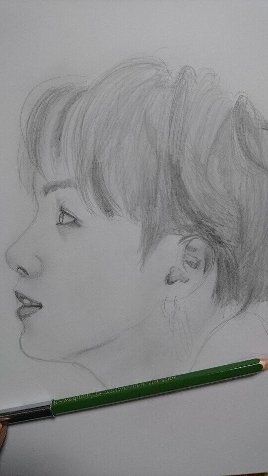 鉛筆画の描き方8 Bts Suga編 Akkiy Note 鉛筆画の描き方8 Bts Suga編 Akkiy Note