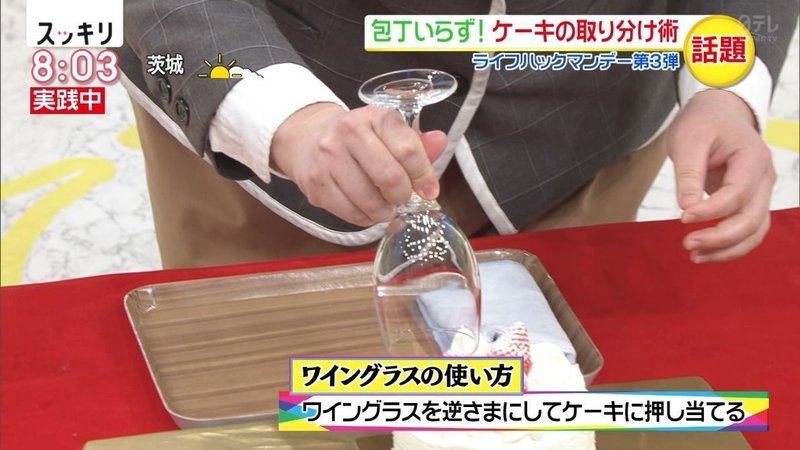 日テレスッキリでとんでもないケーキの切り方を紹介しちょっと炎上 本の虫 Note 日テレスッキリでとんでもないケーキの切り方を紹介しちょっと炎上 本の虫 Note
