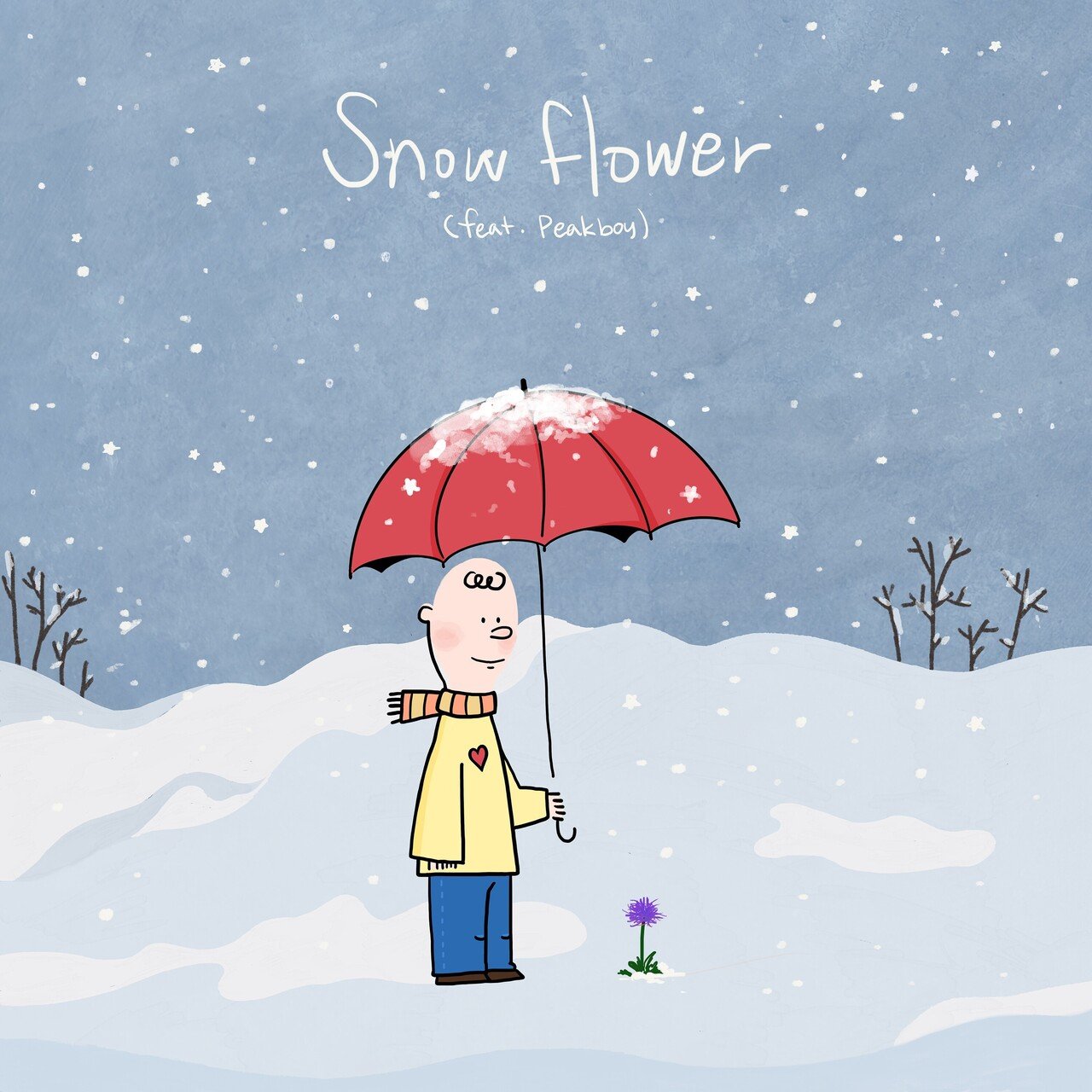 Snow Flower feat. Peakboy / BTS V 自作曲 歌詞（スノーフラワー