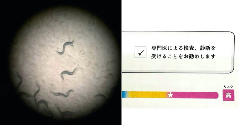 尿一滴の線虫検査で陽性になった人はどうすれば良いのか たろりん 高原太郎 Note