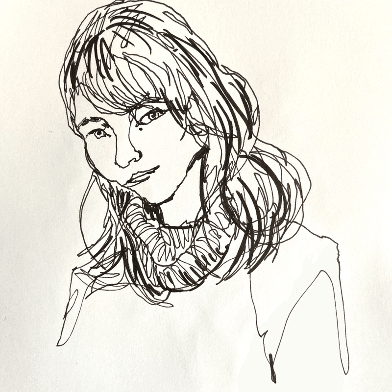 一筆書きスケッチ術 Goro Yokoyama Note