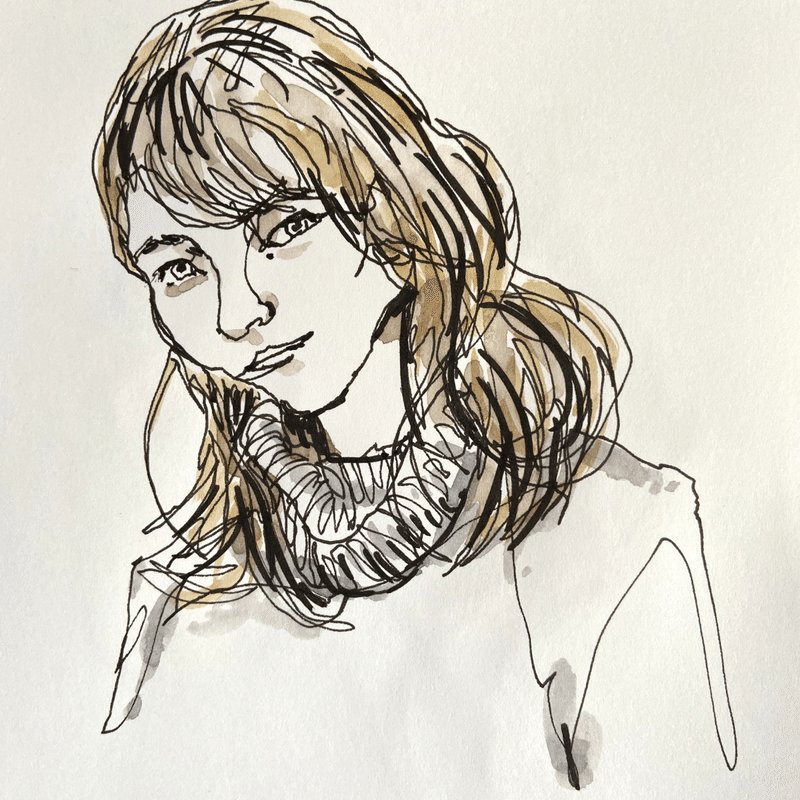 一筆書きスケッチ術 Goro Yokoyama Note