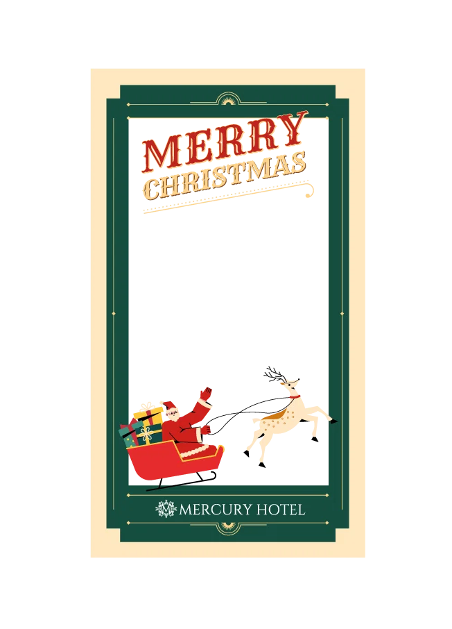 Arを使った5種のクリスマス限定フォトフレーム配布中 株式会社マーキュリー アド Note
