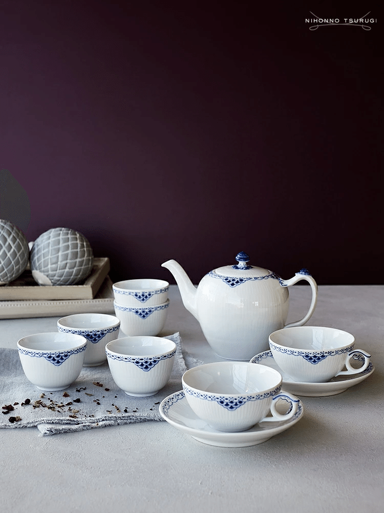 ロイヤルコペンハーゲン ブルーフルーテッド メガ ディープ 24cm× 6枚