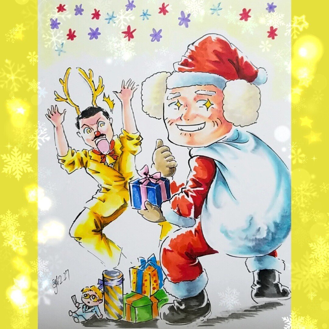 コピックで描いたクリスマスイラストあれこれ 湯淺吉極 絵の仕事お待ちしてます Note コピックで描いたクリスマスイラストあれこれ 湯淺吉極 絵の仕事お待ちしてます Note