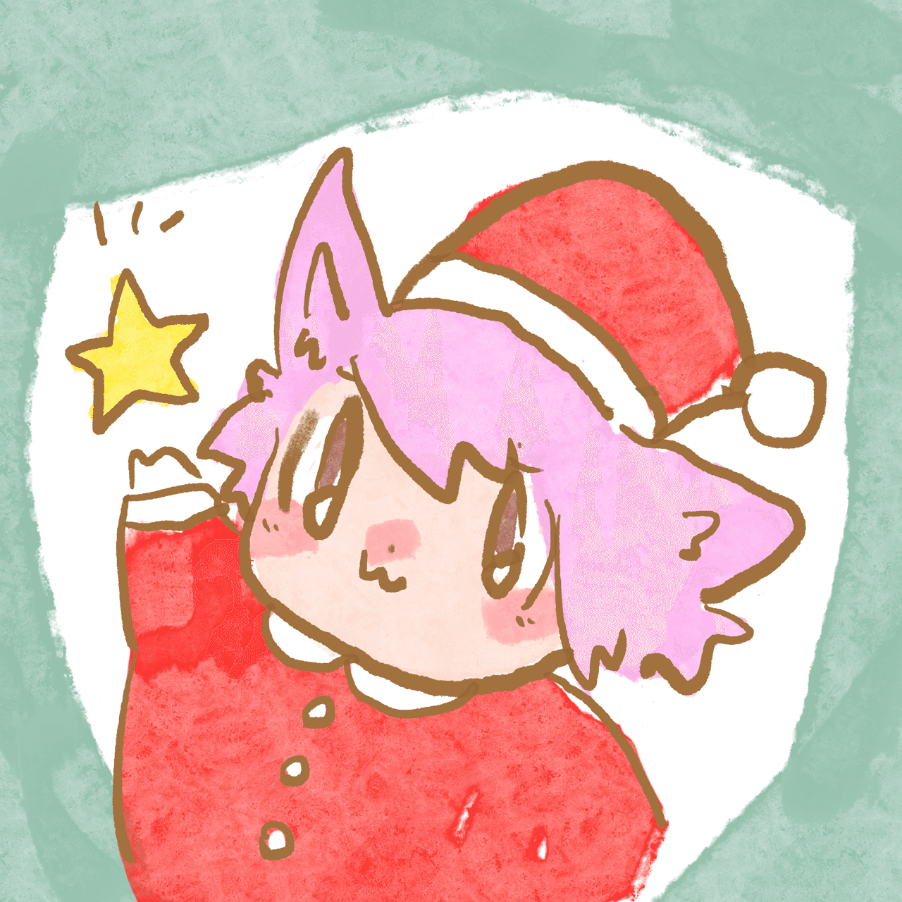 クリスマスイラスト かんなねこ Note
