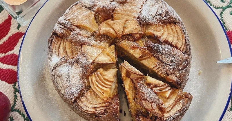 富沢商店さんのアップルアーモンドケーキ ralu note