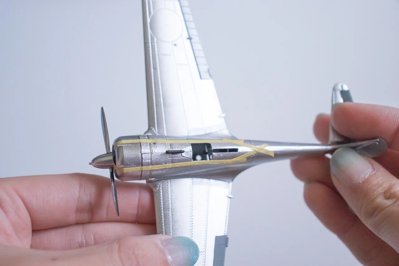 プラモ】アリイ 1/72 隼一型甲 制作記 -4-｜もんぶらん