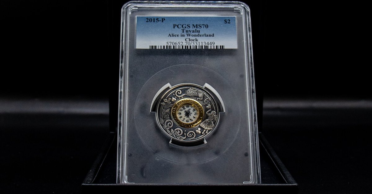 お好きな作品でも探してみて。”不思議の国のアリス”150周年記念銀貨  