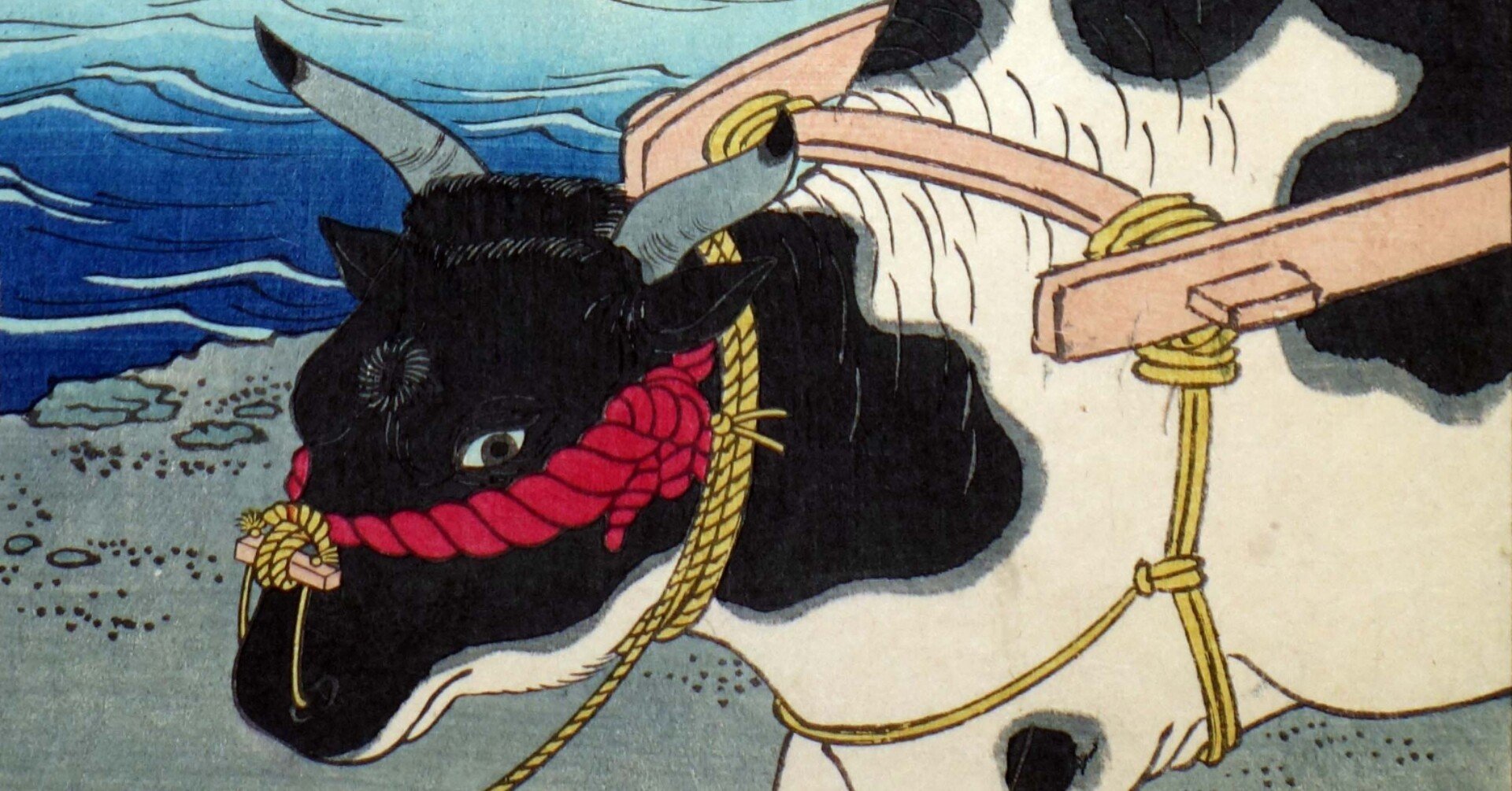 2021年の干支・丑にちなんで、牛の浮世絵を紹介します。｜太田