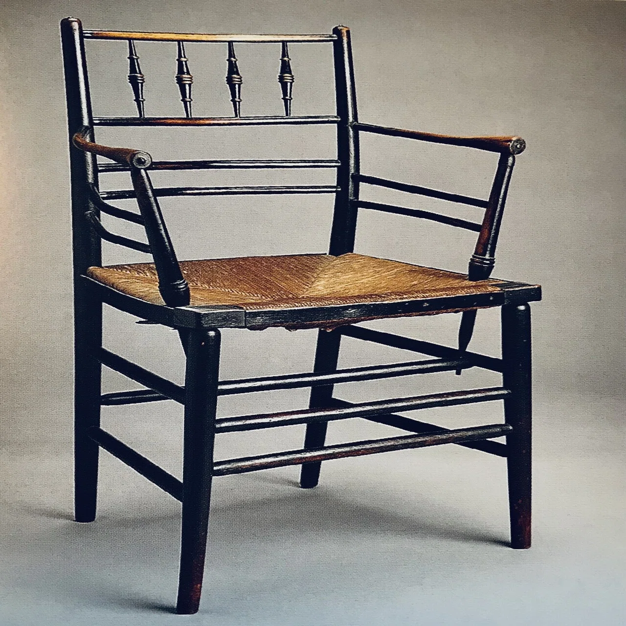 ATTRIBUTED TO PHILIP WEBB Sussex Chair, c. 1864-65｜neLco