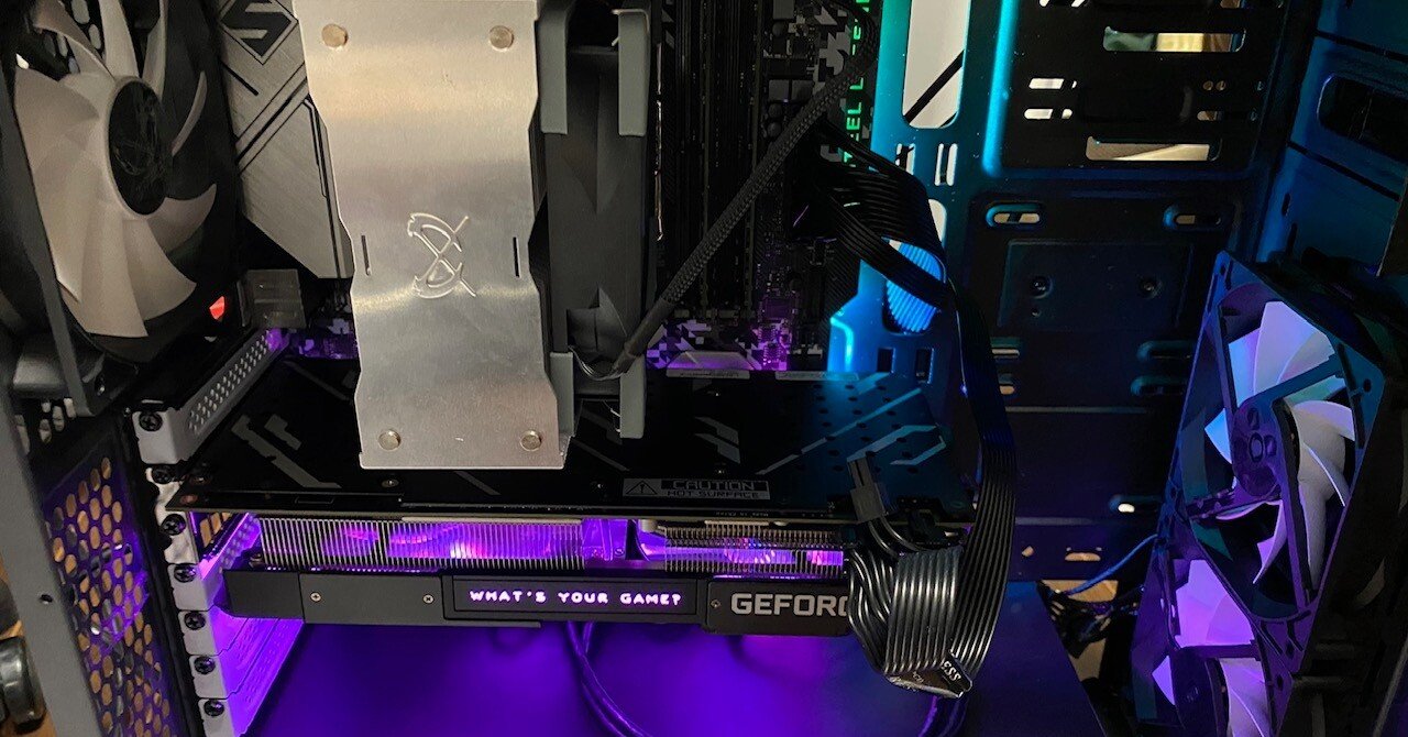 初めて自作PCを組んでみた【備忘録】｜しお