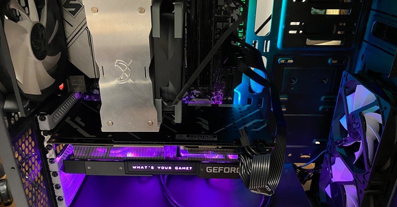 初めて自作PCを組んでみた【備忘録】｜しお