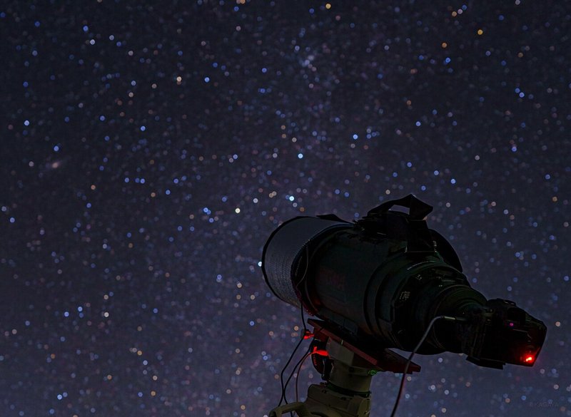 妙義山M31撮影風景_R3C05714-のコピー