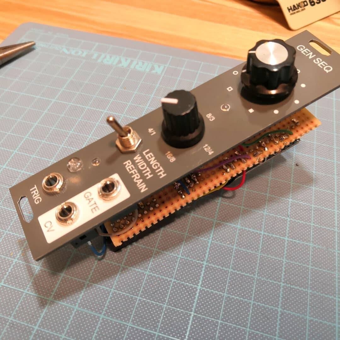 800円で作るジェネレーティブシーケンサ/モジュラーシンセ｜HAGIWO/ハギヲ