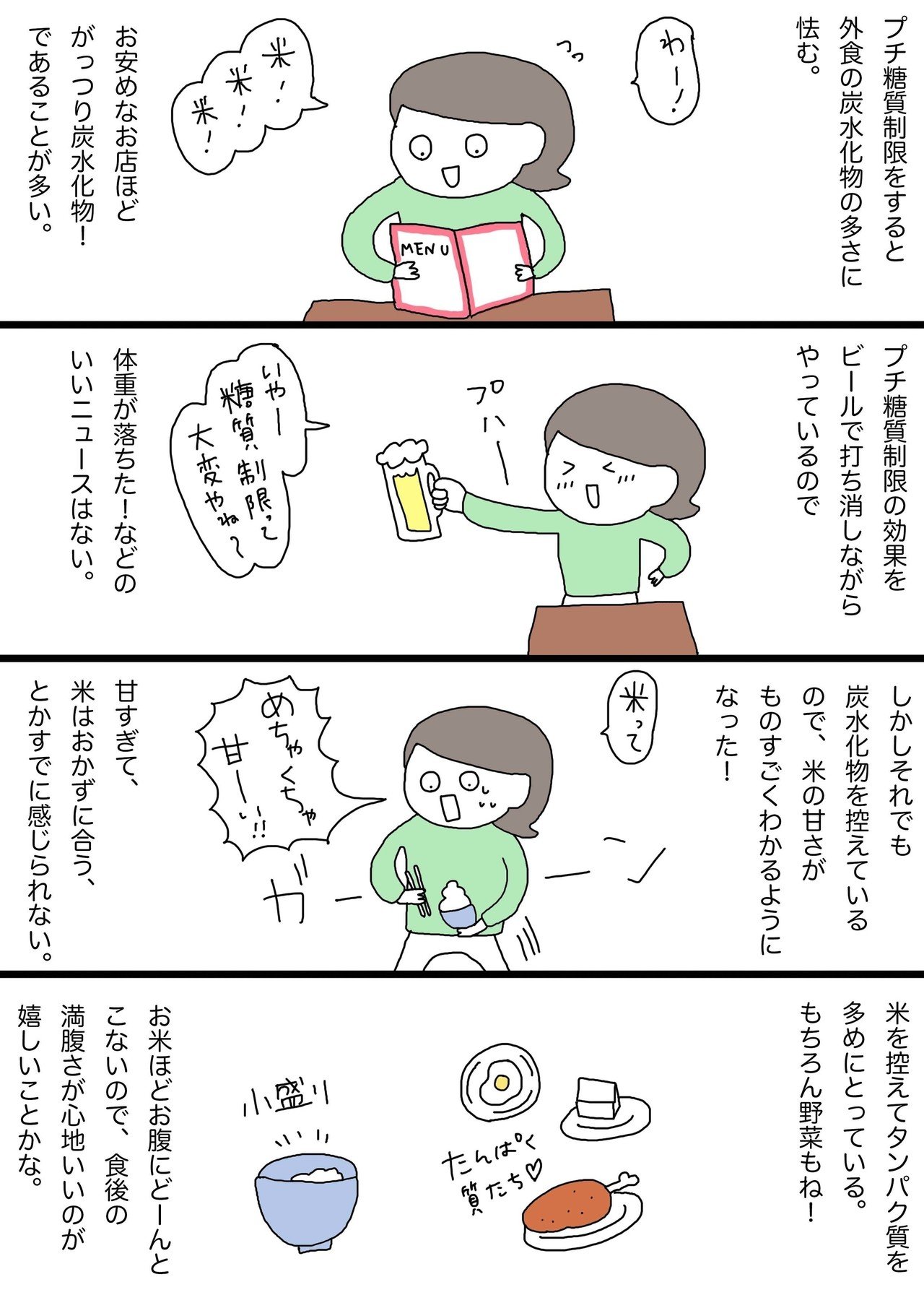プチ糖質制限漫画 ひろぽん Note