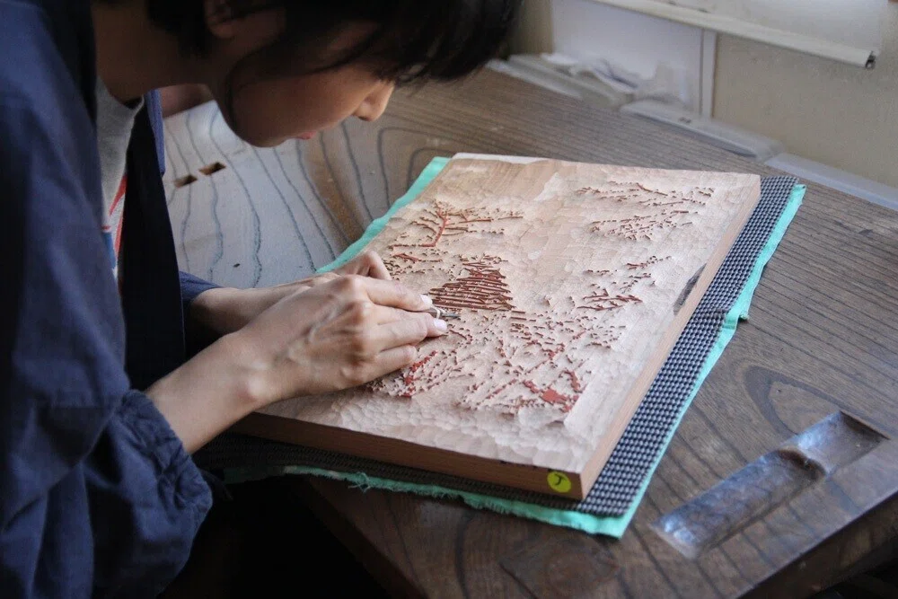 浮世絵木版画が完成しました！｜洵（じゅん/June）