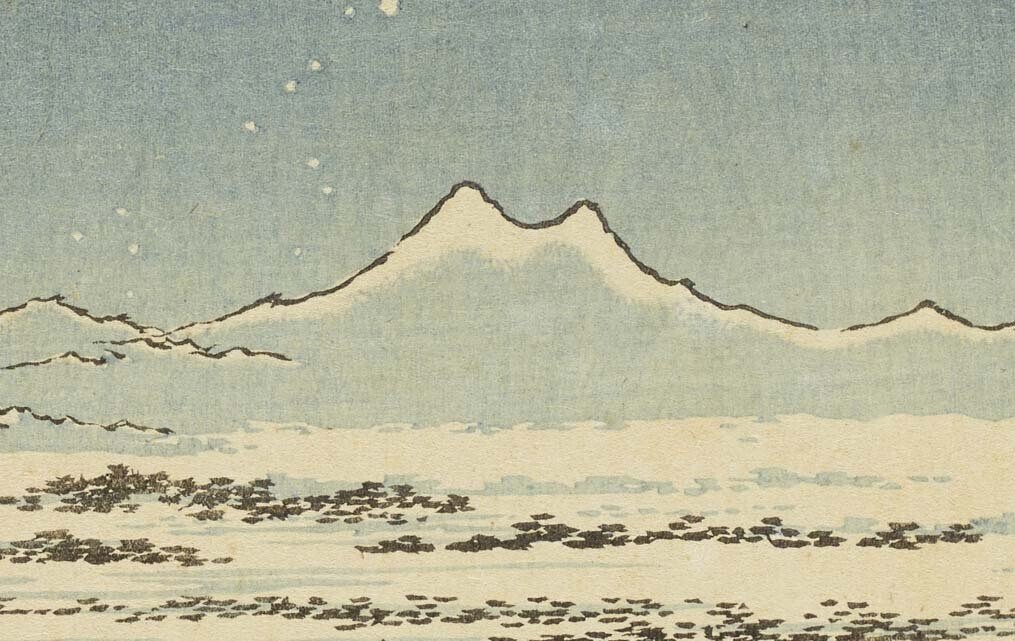 広重の雪の浮世絵、ベスト4を選んでみた｜太田記念美術館